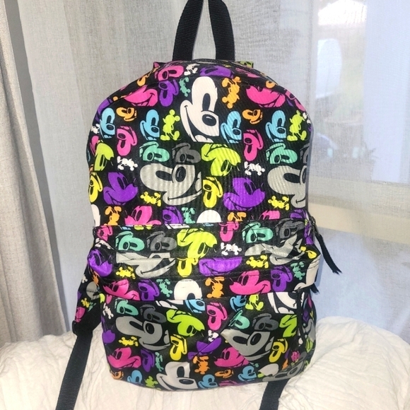 Disney Handbags - Disney Neon Mickey backpack, Discontinued collection bags.